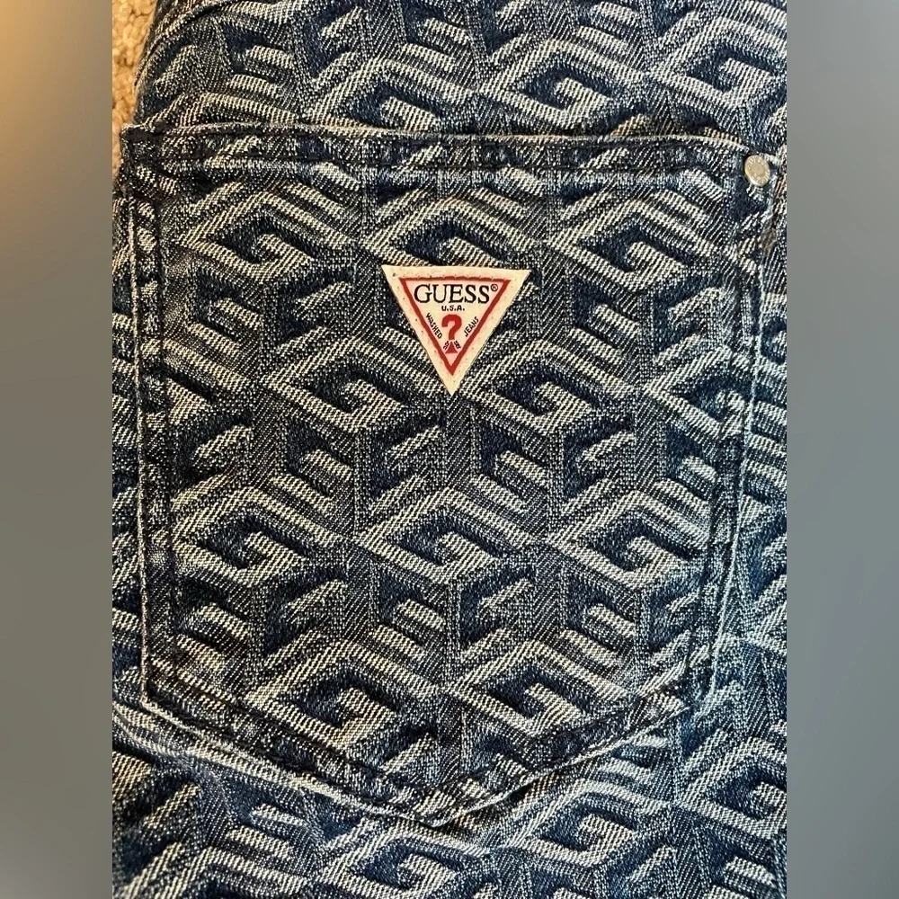 Womens guess cube wash skinny jeans - Picture 7 of 10